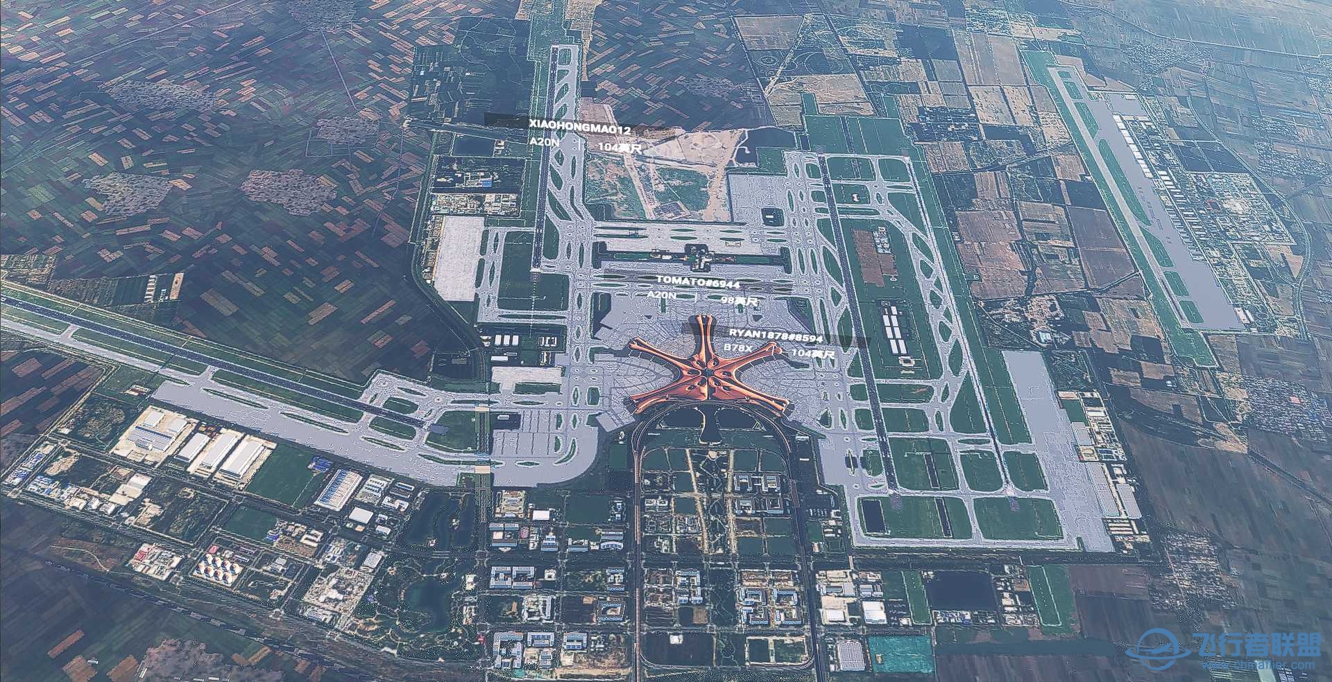 微軟模擬飛行2020：新北京大興國(guó)際機(jī)場(chǎng)ZBAD（免費(fèi)）