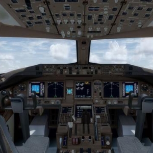模擬飛行P3D PMDG Boeing波音777客機 中文指南 2.1駕駛艙總覽