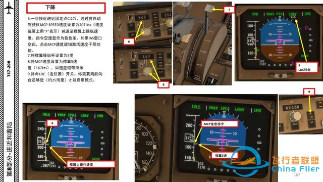 XP11 FF 波音757 中文指南 8.3下降標準程序-7741