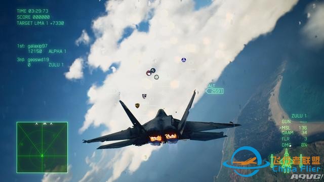 《皇牌空戰7》公開最新畫面 在線多人模式包含兩種玩法-7974