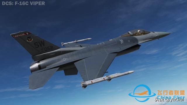 DCS World：F-16C（蝰蛇）戰(zhàn)機精美圖集-1264