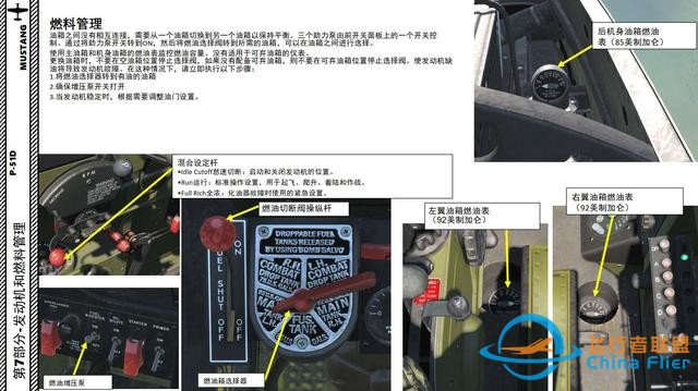 模擬飛行 DCS P-51D野馬 中文指南 8.1燃料管理-7062