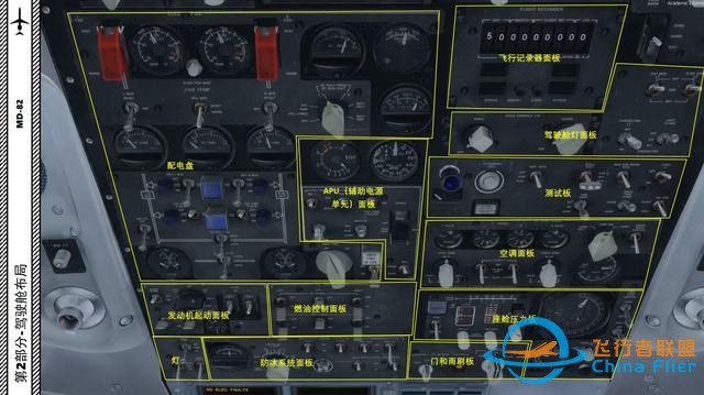 P3D Leonardo MD麥道-82 中文指南 2.12上面板-2554