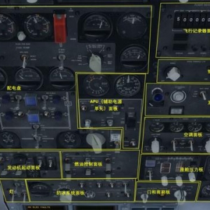 P3D Leonardo MD麥道-82 中文指南 2.12上面板