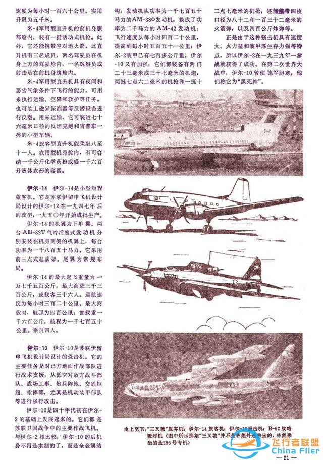 懷舊雜志《航空知識》1981年01期-8056