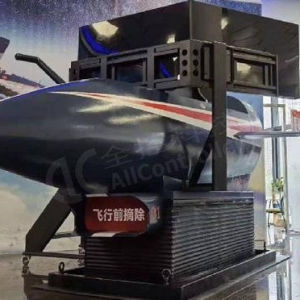 專業動感飛機模擬艙的內部構成