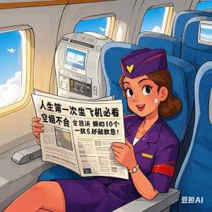 《人生第一次坐飛機必看！空姐不會告訴你的10個“潛規則”》